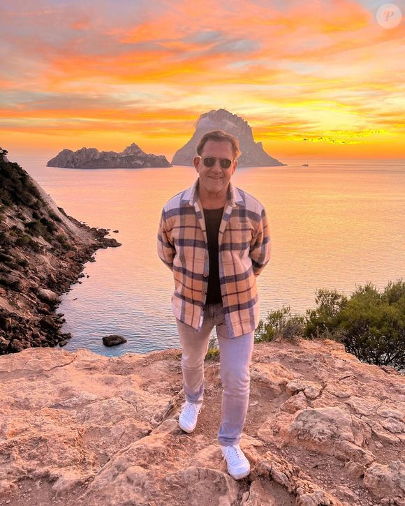 Michel Sarran lors de ses vacances à Ibiza.