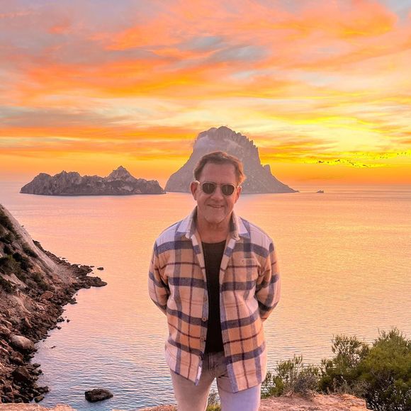Michel Sarran lors de ses vacances à Ibiza.