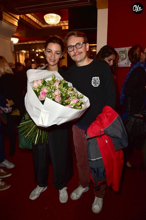 Marie-Julie Baup et Lorant Deutsch - Première de la pièce "Irma la douce" au Théâtre de la Porte-Saint-Martin à Paris le 15 septembre 2015. ©Bestimage