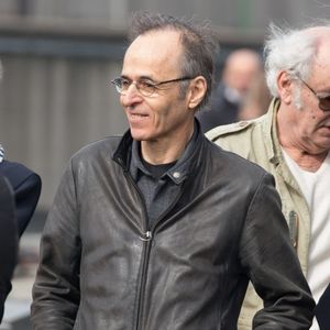 Jean-Jacques Goldman lors des obsèques de Veronique Colucci au cimetière de Montrouge, Paris, France le 12 avril 2018. Photo ABACAPRESS.COM