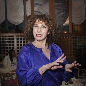Anne Depétrini au Café Lapérouse à Paris
© Jack Tribeca / Bestimage