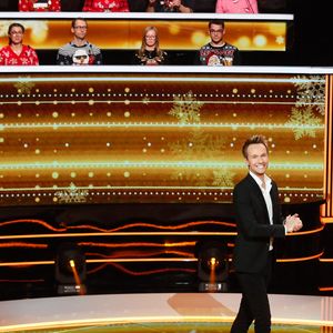 Exclusif - Cyril Féraud - Enregistrement de l'émission "100% Logique, Spéciale Noël", présentée par C.Féraud et diffusée le 21 décembre sur France 2. © Christophe Clovis / Bestimage