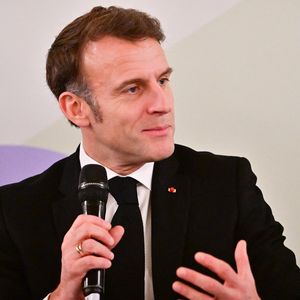 Le président Emmanuel Macron lors de la conclusion de la réunion sur le partenariat mondial pour l’intelligence artificielle au Quai d’Orsay à Paris le 9 février 2025

© Christian Liewig / Bestimage