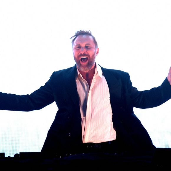 10 mai 2025, Huntington Beach, Californie, États-Unis : David Guetta se produit sur scène lors du Wango Tango 102.7 KIIS FM d'iHeartRadio à Huntington City Beach. (Crédit image : © Casey Flanigan/SOPA Images via ZUMA Press Wire)