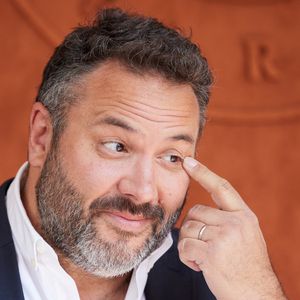 Bruce Toussaint au village lors des Internationaux de France de tennis de Roland Garros 2023, à Paris, France, le 6 juin 2023. © Jacovides-Moreau/Bestimage