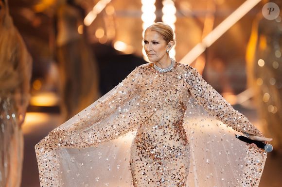 Concert de Celine Dion au défilé anniversaire Elie Saab "1001 Seasons of Elie Saab" à l'espace "The Venue" à Riyad, Arabie saoudite le 13 novembre 2024. © Tiziano Da Silva / Bestimage