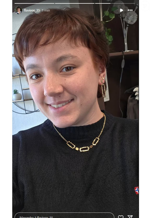 Flavie (L'amour est dans le pré) dévoile sa nouvelle coupe de cheveux. Instagram