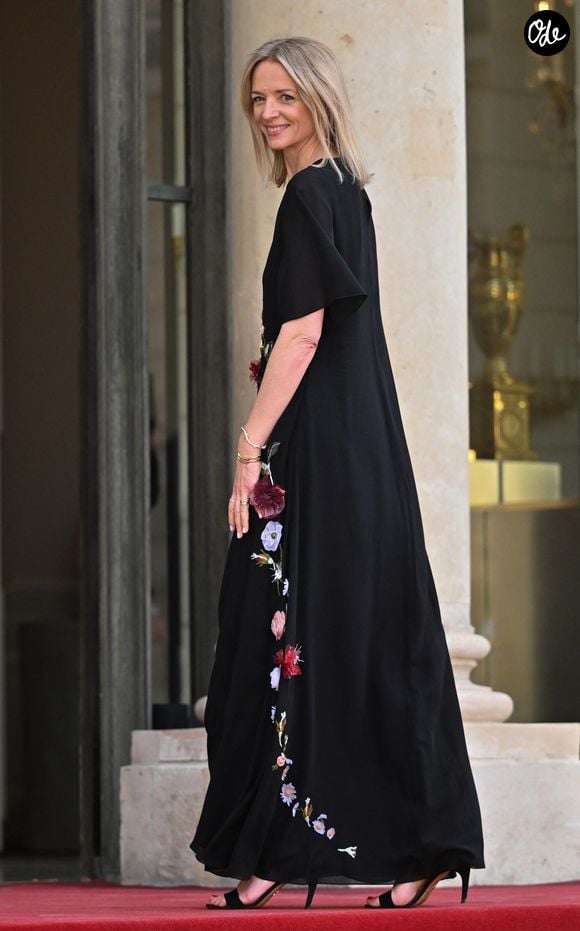 Delphine Arnault arrivant au palais de l’Elysée pour un dîner d’état en l’honneur de la visite du roi de Thaïlande et de sa femme à Paris le 29 juin 2026.

© Christian Liewig / Bestimage