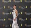 Une silhouette haute couture d'une grande finesse façonnée au sein des ateliers Louis Vuitton.

Phoebe Dynevor - Photocall des BAFTA au Royal Festival Hall à Londres le 18 février 2024. 

© Bestimage