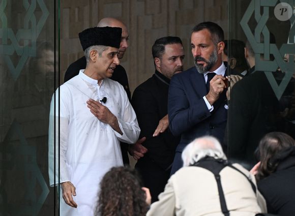 Prince Rahim Aga Khan V - Obsèques de l'Aga Khan IV à Lisbonne au Portugal le 8 février 2025.  Photo de Bestimage