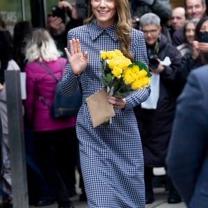 Catherine (Kate) Middleton, princesse de Galles, quitte l'association Anna Freud à Londres, le 27 novembre 2025.

GOFF  / BESTIMAGE