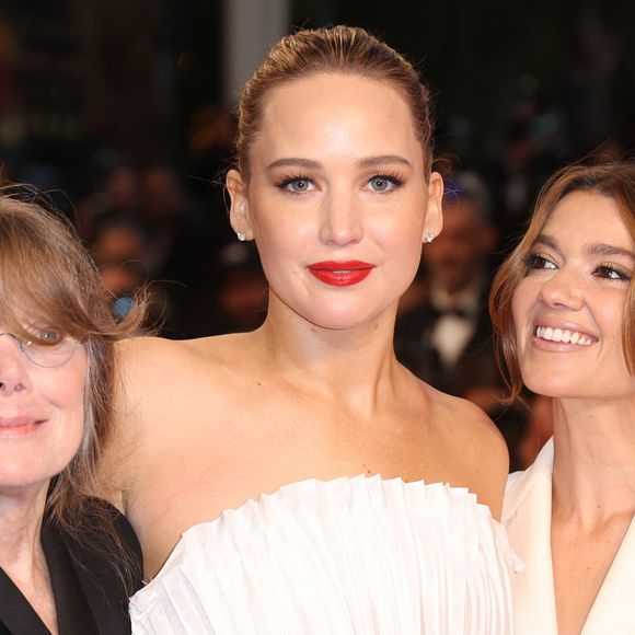 Jennifer Lawrence - Montée des marches du film « Die my love » lors du 78ème Festival International du Film de Cannes, au Palais des Festivals à Cannes. Le 17 mai 2025
© Jacovides-Moreau / Bestimage