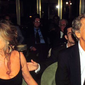 Photo de Brigitte Bardot et Bernard D'Ormale, 26 juillet 1997. Photo La Presse/ABACAPRESS.COM