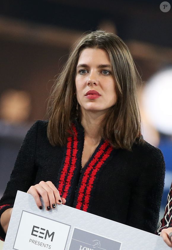 Charlotte Casiraghi - Gala de charité de l'Amade lors du jumping Longines Master de Paris à Villepinte le 5 décembre 2015. © Dominique Jacovides / Bestimage