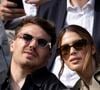 Après un week-end à Roland-Garros, le rugbyman a publié une série de photos sur les réseaux.
Antoine Dupont et Iris Mittenaere en tribunes lors de la finale messieurs des Internationaux de France de Tennis de Roland Garros 2025, le 8 juin 2025.
Photo : Cyril Moreau / Bestimage