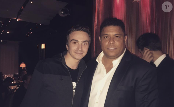 Capture Instagram de Bertrand Latour avec Ronaldo