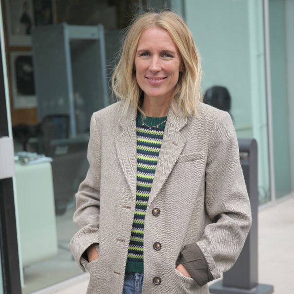 Agathe Lecaron arrive dans les studios de Radio France à Paris le 13 septembre 2022.

© Panoramic / Bestimage