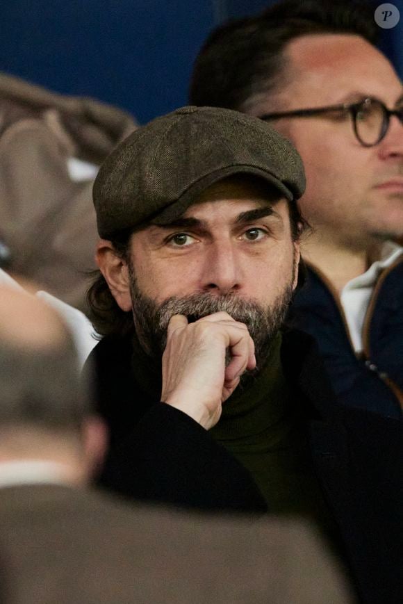 Grégory Fitoussi - People dans les tribunes lors du match de football PSG Vs Clermont (1-1) au Parc des Princes à Paris le 6 avril 2024.
© Cyril Moreau / Bestimage