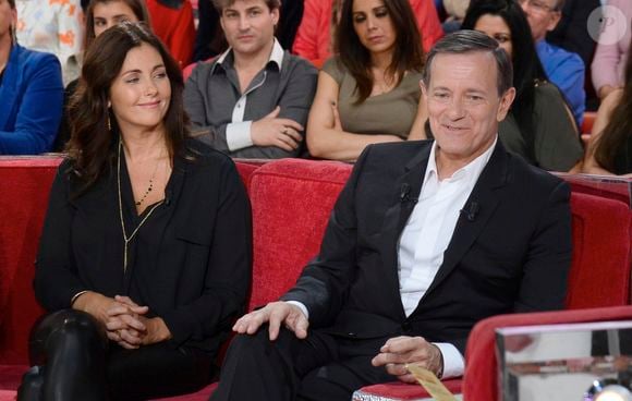 Cristiana Reali et Francis Huster lors de l'enregistrement de l'émission "Vivement Dimanche" à Paris le 24 septembre 2014.

COADIC GUIREC / BESTIMAGE