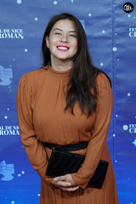 Mylène Jampanoi (membre du jury) lors de la 5e édition du festival Cinéroman à Nice, le 3 octobre 2023.

© Norbert Scanella / Panoramic / Bestimage