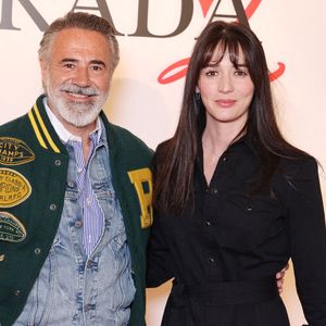 José Garcia et sa femme Camille Rabineau assistent à la première du film Le Diable s'habille en Prada 2 au Grand Rex, le 27 avril 2026 à Paris, France. Photo by Jerome Dominé/ABACAPRESS.COM