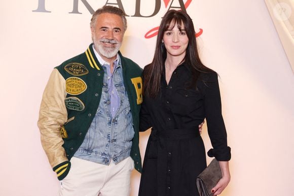 José Garcia et sa femme Camille Rabineau assistent à la première du film Le Diable s'habille en Prada 2 au Grand Rex, le 27 avril 2026 à Paris, France. Photo by Jerome Dominé/ABACAPRESS.COM