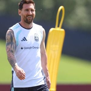 Lionel Messi en séance d'entrainement pour la Coupe du monde 2026, Kansas City, le 19 juin 2026. Crédit Imago/PsnewZ/Bestimage