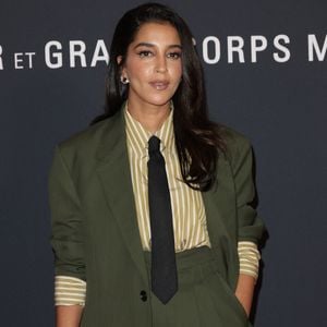 Leïla Bekhti lors de l'avant-première du film "Monsieur Aznavour"  au cinéma Le Grand Rex à Paris le 22 octobre 2024.

© Coadic Guirec / Bestimage