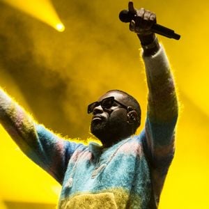 Gims en concert avec Sexion d'assaut lors de la fête de l'humanité 2022, le 10 septembre 2022. 

Photo : MPP / Bestimage