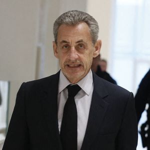Nicolas Sarkozy - Arrivées au procès du financement libyen de Sarkozy le 6 février 2025.

© Christophe Clovis / Bestimage