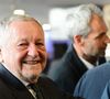 Il faut dire que Jean-Michel Aulas a fait beaucoup pour la ville de Lyon.
Jean Michel Aulas lors de la journée de lancement du Comité d'Organisation des Jeux Olympiques et Paralympiques "Alpes Françaises 2030" des Jeux Olympiques (JO) et paralympiques d'hiver 2030 au Groupama Stadium de Lyon, France, le mardi 18 fevrier 2025. © Romain Doucelin/Bestimage
