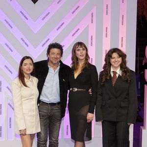 Aviv Pinkas, Patrick Bruel, Natacha Lindinger, Talya Bertfeld - Festival Series Mania à Lille le 27 mars 2025. © Stéphane Vansteenkiste/Bestimage