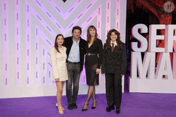 Aviv Pinkas, Patrick Bruel, Natacha Lindinger, Talya Bertfeld - Festival Series Mania à Lille le 27 mars 2025. © Stéphane Vansteenkiste/Bestimage