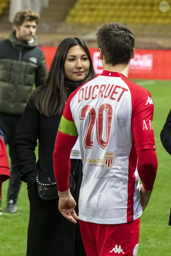 Louis Ducruet et son épouse Marie Ducruet assistent à la 1ère "Fight Aids Cup" le 20 janvier 2020 à Monaco, Monaco.© Arnold Jerocki/Pool/ABACAPRESS.COM