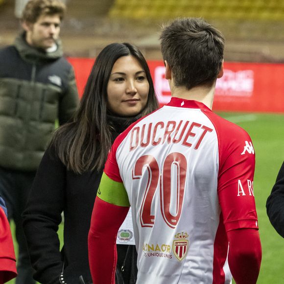 Louis Ducruet et son épouse Marie Ducruet assistent à la 1ère "Fight Aids Cup" le 20 janvier 2020 à Monaco, Monaco.© Arnold Jerocki/Pool/ABACAPRESS.COM