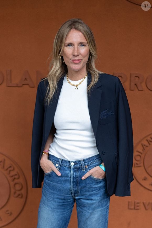 Agathe Lecaron à la session du Village pendant les Internationaux de France 2025 à Roland Garros le 04 juin 2025 à Paris, France. Photo de Nasser Berzane/ABACAPRESS.COM