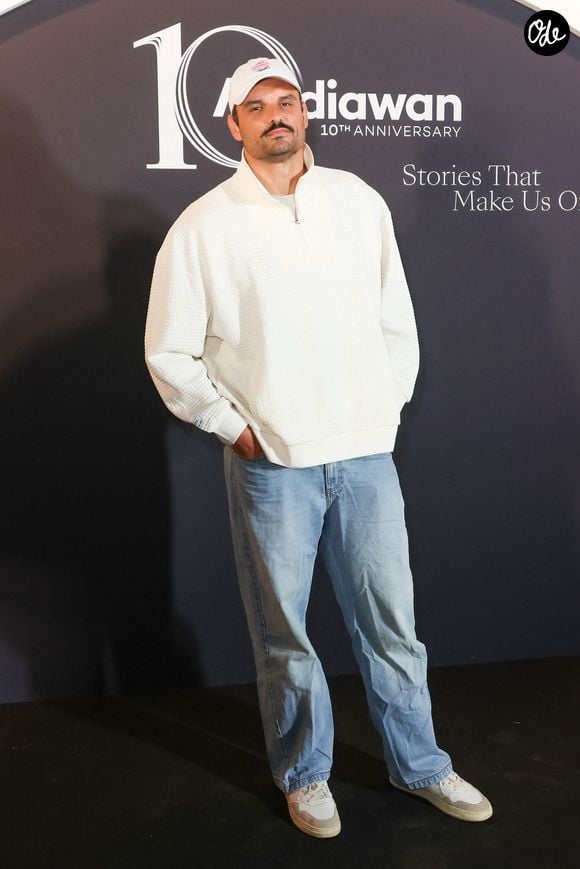 Florent Manaudou - Photocall de la soirée des 10 ans de Mediawan à Paris le 2 juin 2026. © Jack Tribeca / Bestimage