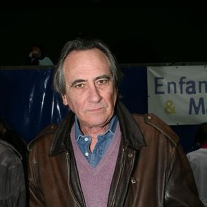 Philippe Lavil -au Tennis Club de Paris. Le 17 mars 2014.©Bestimage