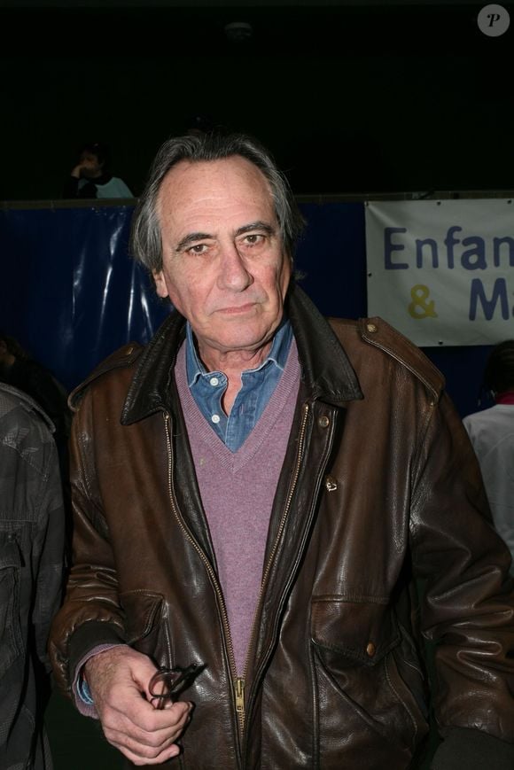 Philippe Lavil -au Tennis Club de Paris. Le 17 mars 2014.©Bestimage