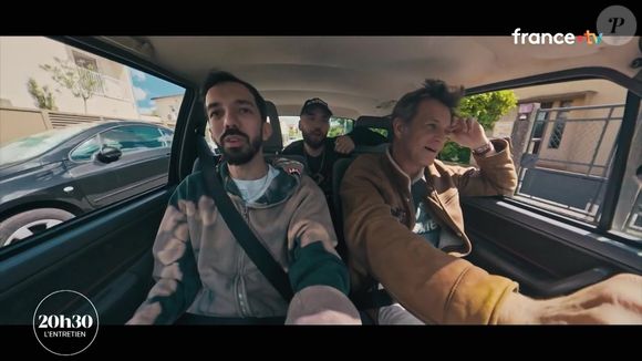 BigFlo et Oli avec Laurent Delahousse dans l'émission "20h30 le dimanche" sur France 2 le 19 avril 2026