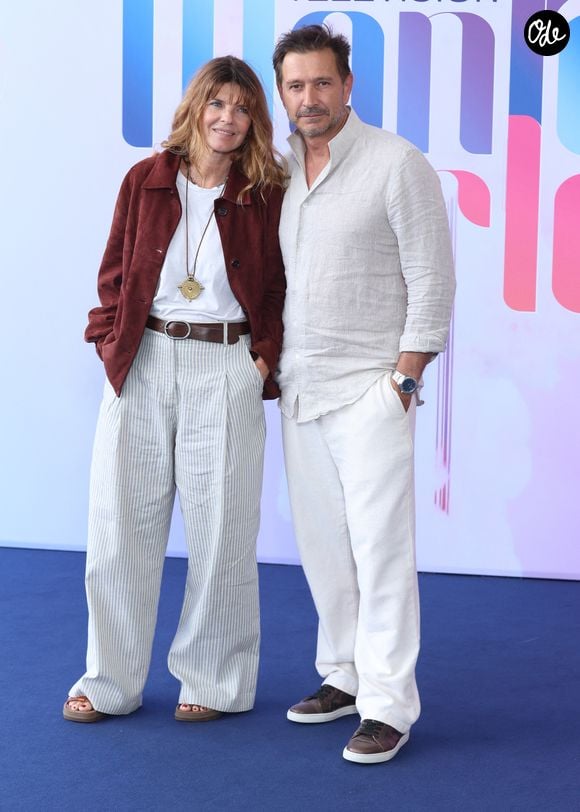 Gwendoline Hamon et Alexandre Varga - Photocall de "Cassandre" lors de la 65ème édition du Festival TV De Monte Carlo le 14 juin 2026 © Denis Guignebourg /Bestimage