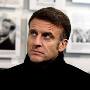 Le président Emmanuel Macron et sa femme Brigitte Macron ont visité le pavillon français. Commémorations du 80ème anniversaire de la libération du camp de concentration et d'extermination nazi d'Auschwitz-Birkenau par l'Armée rouge à Oswiecim en Pologne le 27 janvier 2025.
© Dominique Jacovides / Bestimage