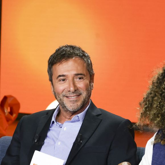 Exclusif - Bernard Montiel, Oli, sur plateau de la nouvelle émission "Animalement Vôtre" présentée par Bernard Montiel et diffusée le 16 novembre sur France 3, à Paris, France, le 14 octobre 2025. © Jack Tribeca/Bestimage