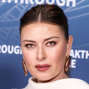 Maria Sharapova, vêtue d'une robe signée Stéphane Rolland, arrive à la 11e cérémonie annuelle du Breakthrough Prize 2025, qui s'est tenue au Barker Hangar le 5 avril 2025 à Santa Monica, Los Angeles, Californie, États-Unis. Photo de Xavier Collin/Image Press Agency/ABACAPRESS.COM