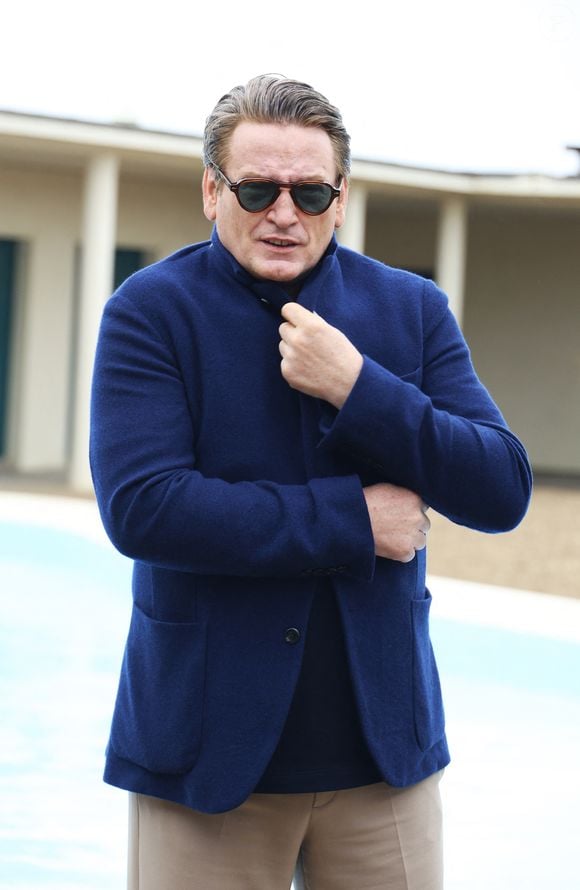 Benoit Magimel lors du photocall du Jury lors de la 50ème edition du Festival du Cinema Américain de Deauville, France, le 9 septembre 2024. © Denis Guignebourg/BestImage