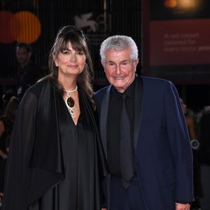 Valérie Perrin et Claude Lelouch à la première de "Finalement" de C.Lelouch au 81ème Festival International du Film de Venise (Mostra) le 2 septembre 2024. © Zuma Press / Bestimage