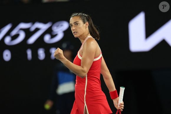 Garcia (Caroline) - (fra) - lors de l'Open de tennis d'Australie à Melbourne, Australie 13/01/2025 . © Nicolas Luttiau/Bestimage