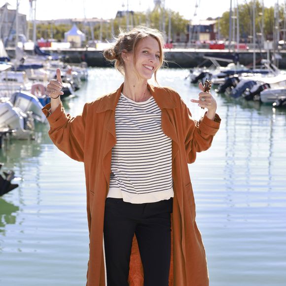 Elodie Varlet  PLUS BELLE LA VIE 
Le festival de fiction TV de La Rochelle samedi 17 septembre 2022. © Christophe Aubert via Bestimage