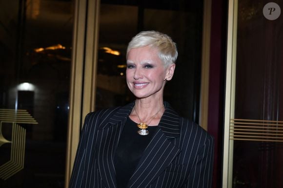 Adriana Karembeu lors de la soirée de lancement du magazine Lui à l'hôtel Bowmann à Paris le 9 mars 2026

Rachid Bellak / Bestimage