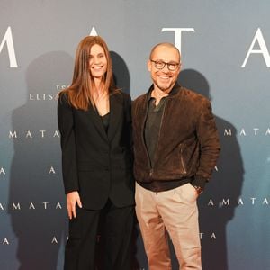 Bianca Vitali et Stefano Accorsi à Milan, le 14 octobre 2025. 

© Lucia Sabatelli / Bestimage